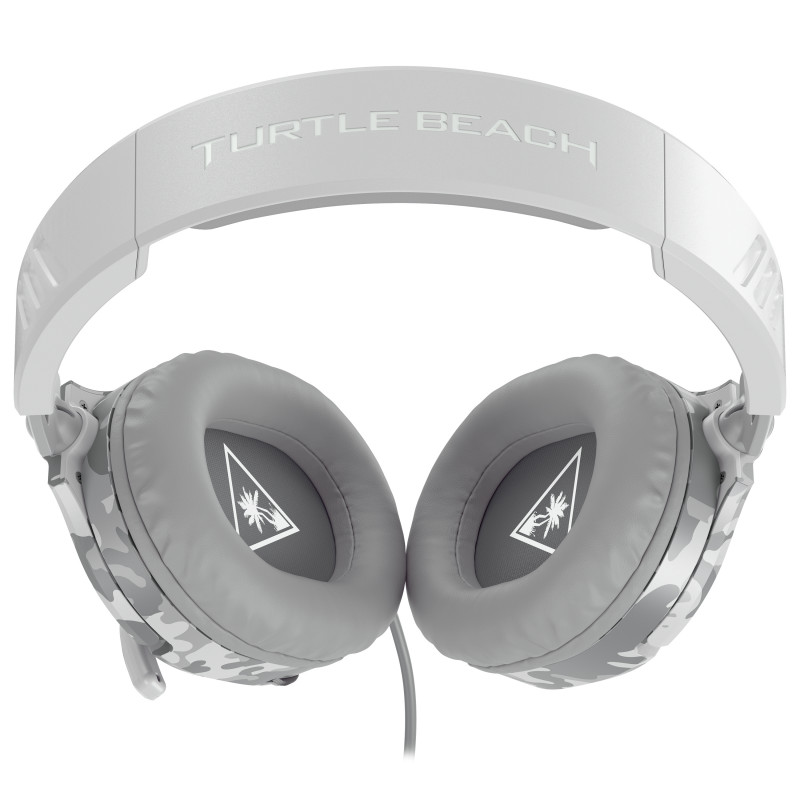 Turtle Beach RECON 70 kabelgebundene Over-Ear-Gaming-Kopfhörer mit klappbarem Mikrofon, Weiß Camo (TBS-6230-02)