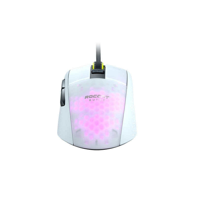 Roccat Burst Pro kabelgebundene Gaming-Maus, 16000 dpi, 68 g, Weiß (ROC-11-746)