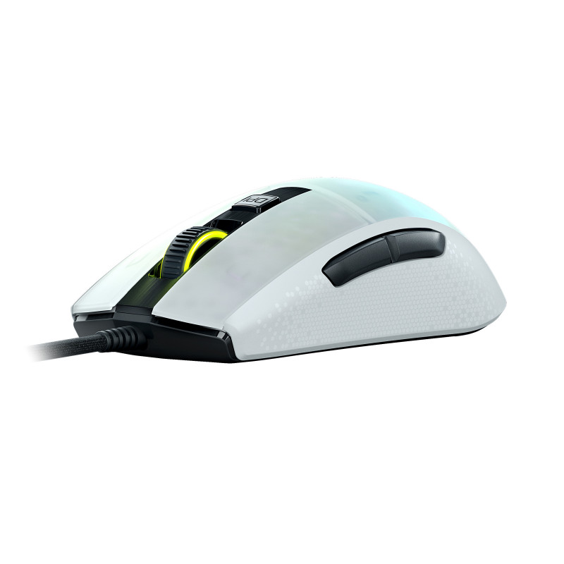 Roccat Burst Pro kabelgebundene Gaming-Maus, 16000 dpi, 68 g, Weiß (ROC-11-746)