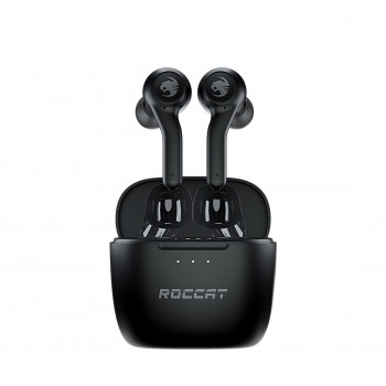 Roccat Syn Buds Air True Wireless Earbuds, Bluetooth 5.1, Schwarz (ROC-14-102-02)