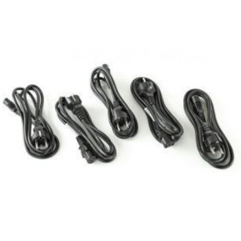 Zebra Netzkabel BS 1363 auf IEC C13, 240V, 1,8m, 5er-Pack