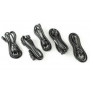 Zebra Netzkabel BS 1363 auf IEC C13, 240V, 1,8m, 5er-Pack