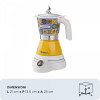 Ariete Moka Positano Electric Moka Pot 1358PO, Schwarz