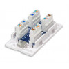 Intellinet 504904 Cat5e UTP Keystone Jack, 90-Grad LSA-Schneidklemmentechnik, Weiß
