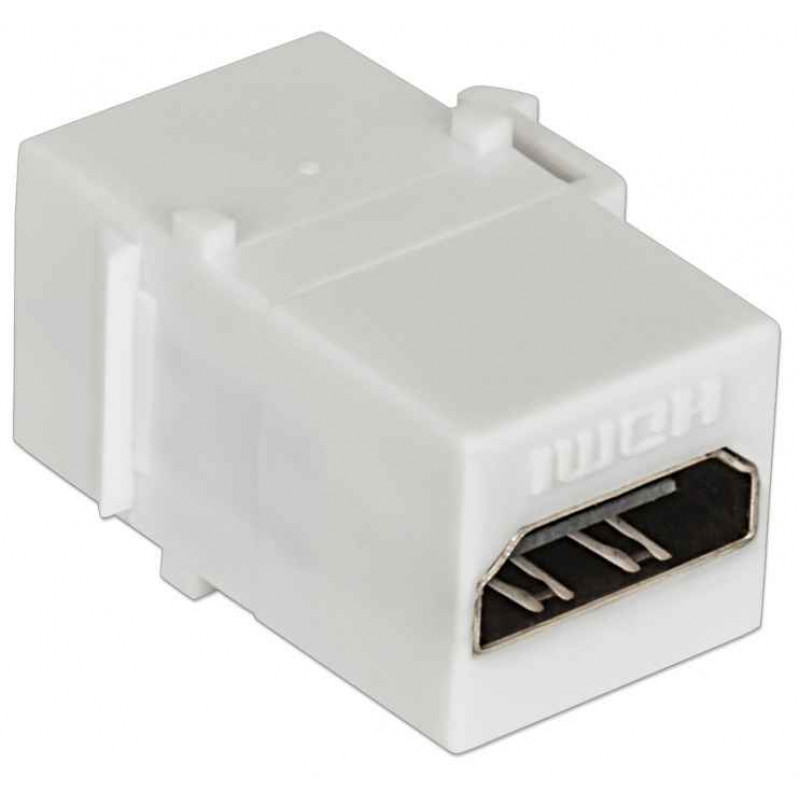 Intellinet Keystone-Modul RJ45 auf HDMI Buchse/Buchse Weiß