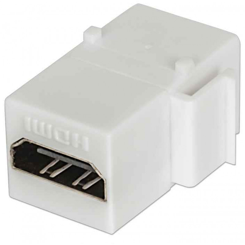 Intellinet Keystone-Modul RJ45 auf HDMI Buchse/Buchse Weiß