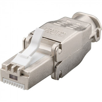 Techly 105872 RJ45 Cat6a 10G Modularstecker werkzeuglos, STP