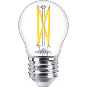 Philips LED Classic WarmGlow P45 klar dimmbar E27 2,3W 250lm 2200-2700K