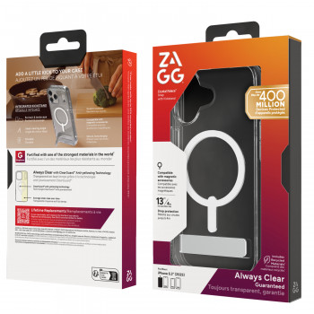 ZAGG Crystal Palace Snap Hülle für iPhone 13 Pro Max - Transparent