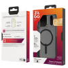 ZAGG Santa Cruz Snap Hülle für iPhone 17 Pro - Mitternachtsschwarz