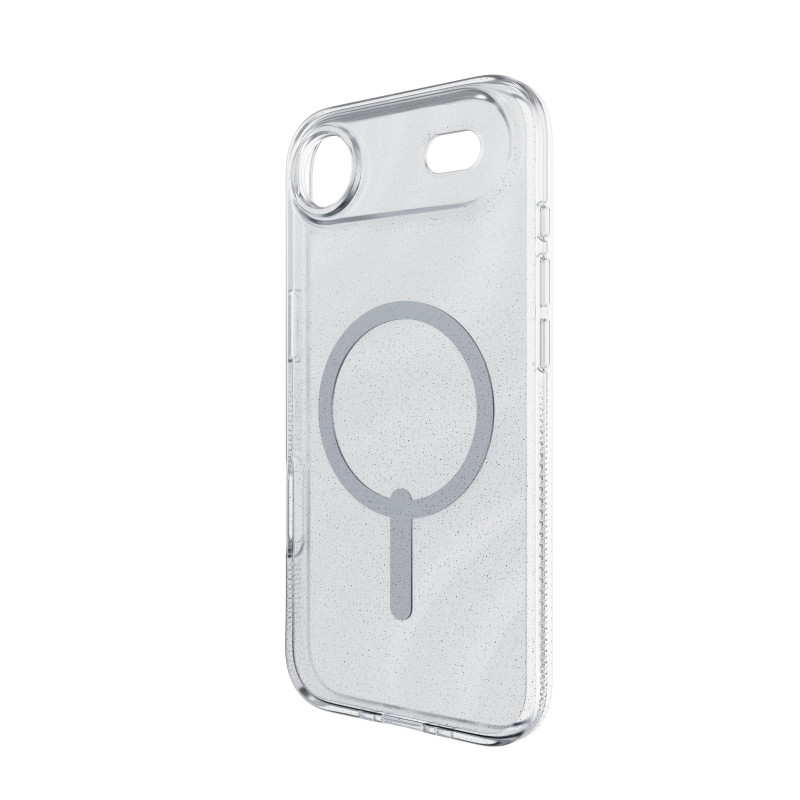 ZAGG Milan Snap Hülle für Apple iPhone 13 Pro Max - Transparent mit Glitzerwirbel