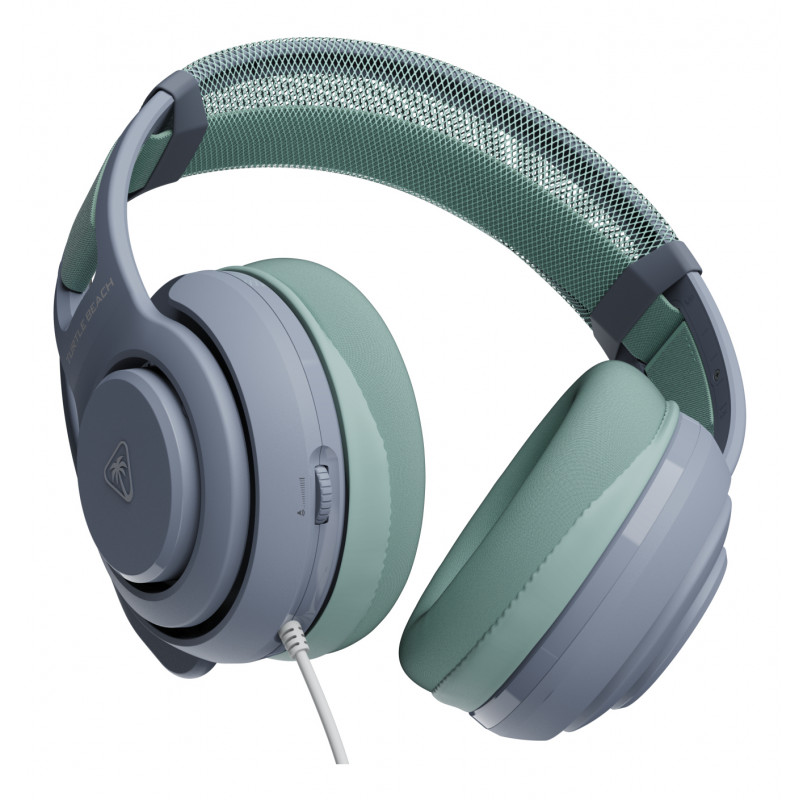 Kabelgebundenes Multiplattform-Gaming-Headset Turtle Beach Atlas 200 MultiPlatform, Seafoam Breeze (TBS-6001-25)