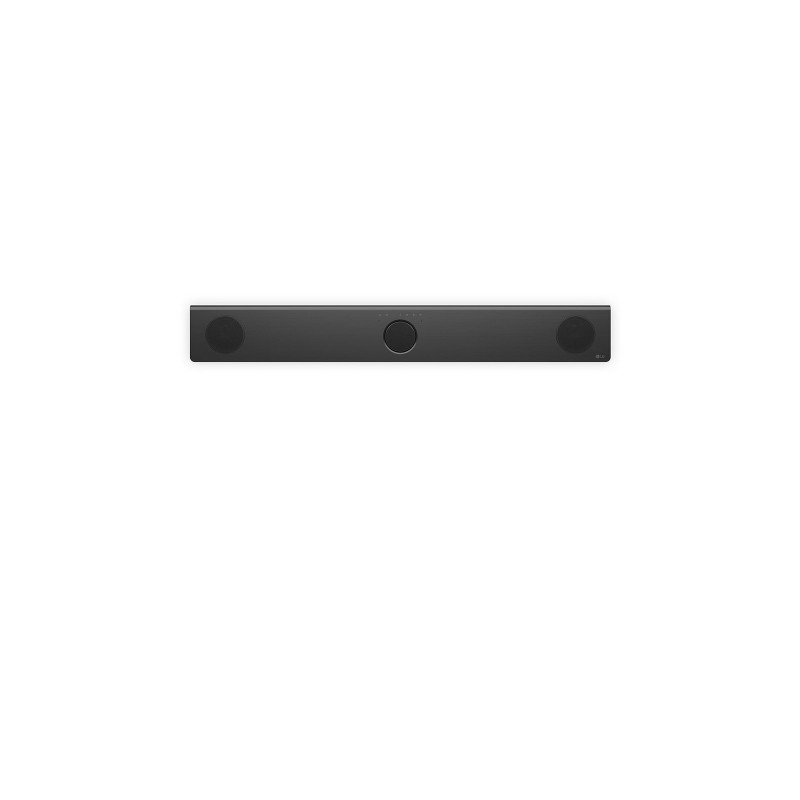 LG DS80TR 5.1.2-Kanal Dolby-Atmos-Soundbar mit kabellosem Subwoofer und kabellosen Rear-Lautsprechern, 480 W, Schwarz