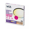 Signify WiZ Super Slim Deckenleuchte, einstellbares Weiß & Farbe, 14 W, Schwarz