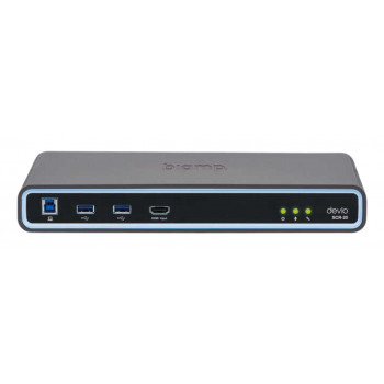 Biamp Devio SCR-20TX, Schwarz