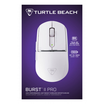 Kabellose Maus Turtle Beach Burst II Pro, weiß (TBM-2102-15)