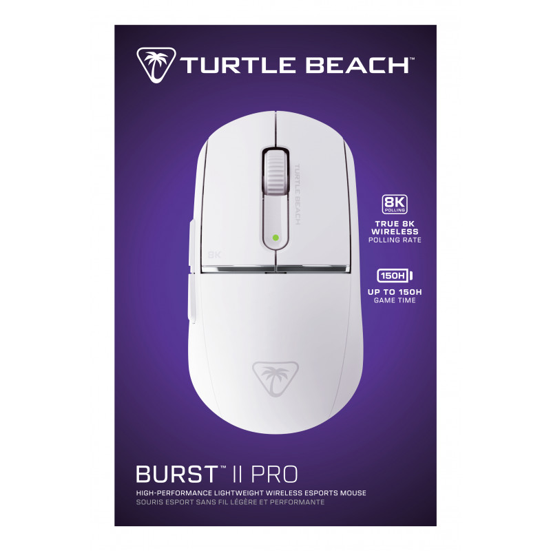 Kabellose Maus Turtle Beach Burst II Pro, weiß (TBM-2102-15)