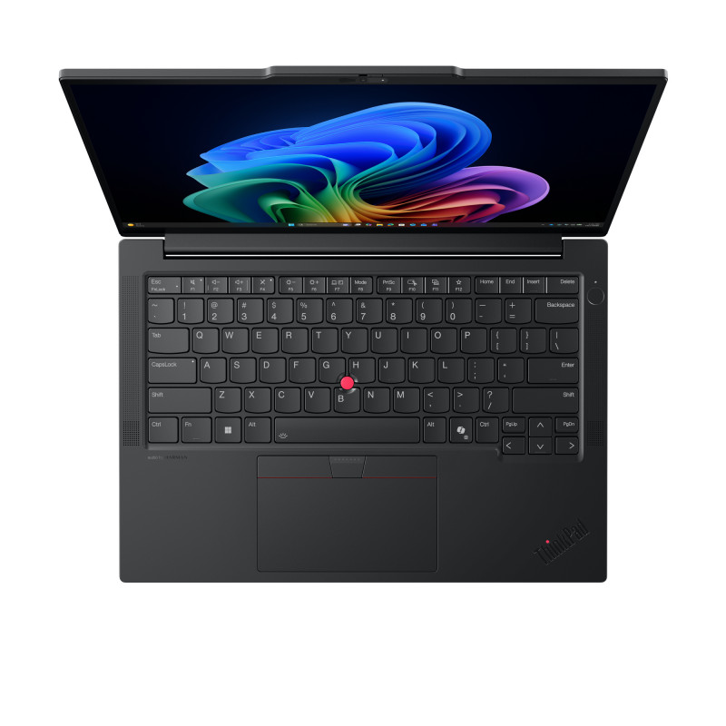 Lenovo ThinkPad E14 Gen 8 14 inch WUXGA Laptop, AMD Ryzen AI 5 430, 16GB DDR5, 512GB SSD, Windows 11 Pro, Graphitschwarz