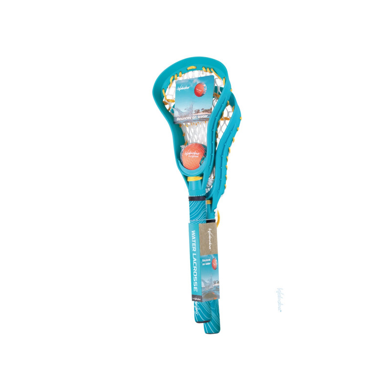 Waboba Mini Lacrosse Set – Wasser-Lacrosse-Schläger und Ball, Blau