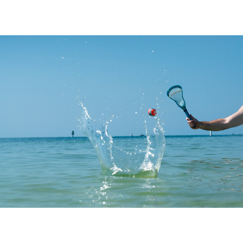 Waboba Mini Lacrosse Set – Wasser-Lacrosse-Schläger und Ball, Blau