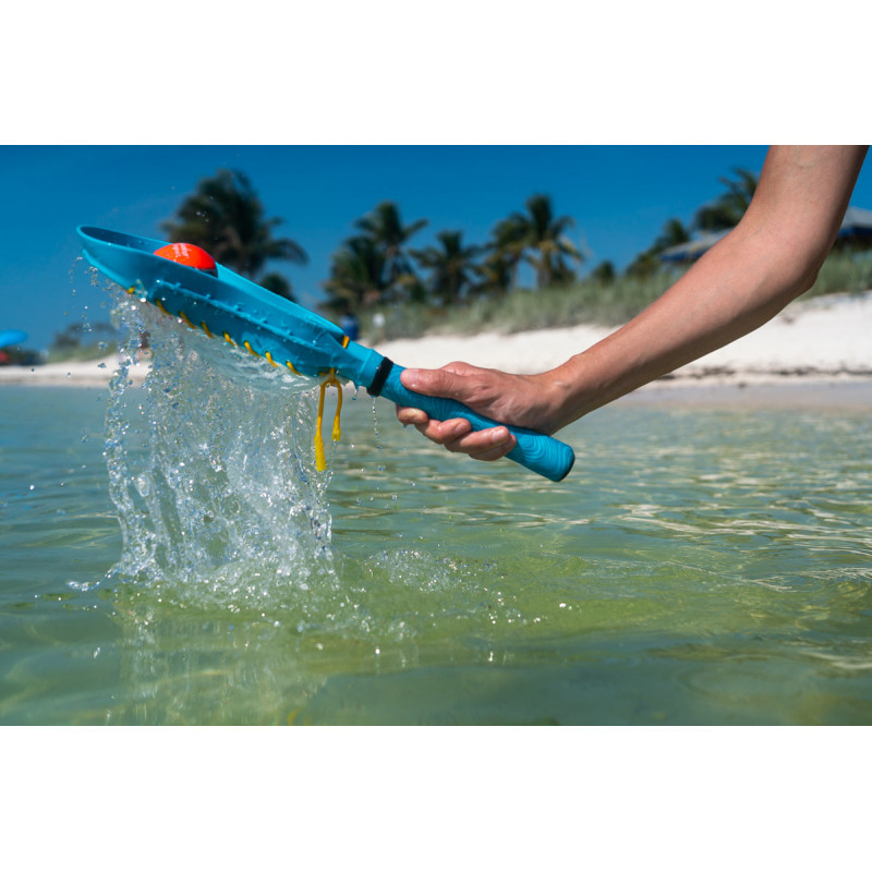 Waboba Mini Lacrosse Set – Wasser-Lacrosse-Schläger und Ball, Blau