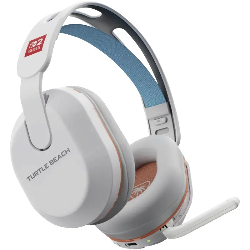 Turtle Beach Stealth 500 kabelloses Headset für Nintendo Switch 2, weiß (TBS-8101-15)