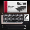 AXAGON HMC-KB-PT USB-C 5Gbps Tastatur (PT) 9-in-1 Hub
