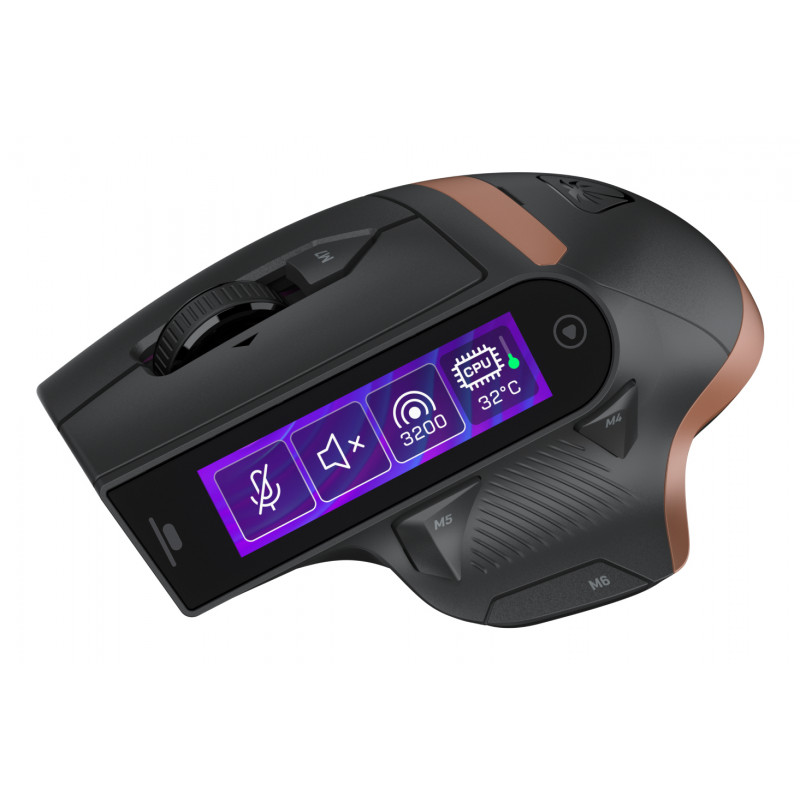 Turtle Beach Command Series MC7 kabellose Gaming-Maus, Schwarz