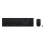 Lenovo Professional Wireless Tastatur- und Maus-Kombination - dänisches Layout, 1600 DPI, 2,4 GHz, Schwarz