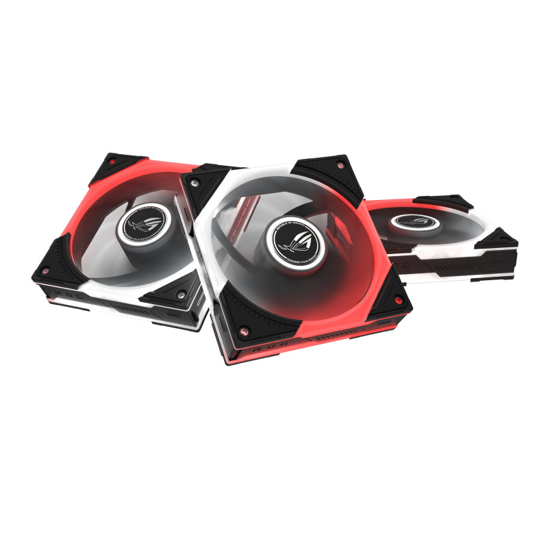 ASUS ROG Eurux GR120 ARGB 120mm Gehäuselüfter 3-in-1 Kit Schwarz