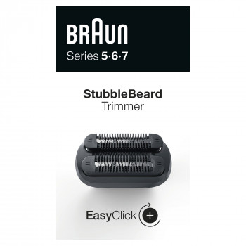 Braun EasyClick StubbleBeard Trimmer-Aufsatz-Set für Serie 5/6/7