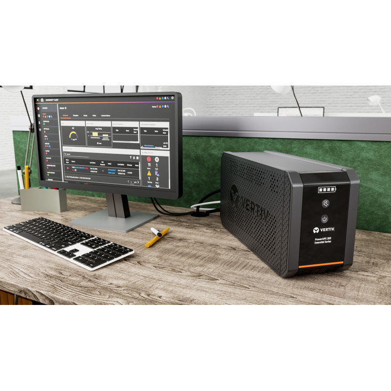 Vertiv PSA6E-2200IT-SCH 2200 VA Online-Doppelwandlungs-USV (Rack/Tower, 5x C13, 1x C19)