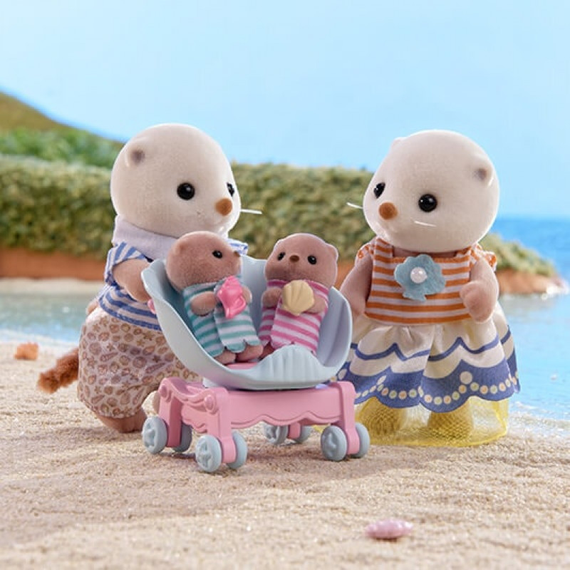 EPOCH Sylvanian Families Seeotter-Familie