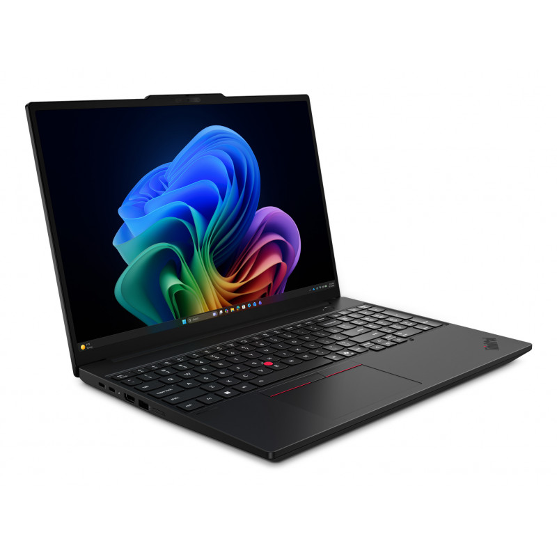 Lenovo ThinkPad T16 Gen 5 (Intel) Copilot+ PC 21WT000SPB Laptop, 16 Zoll WUXGA IPS, Intel Core Ultra 7 355, 32GB LPDDR5x, 512GB SSD, Windows 11 Pro, englische Tastatur