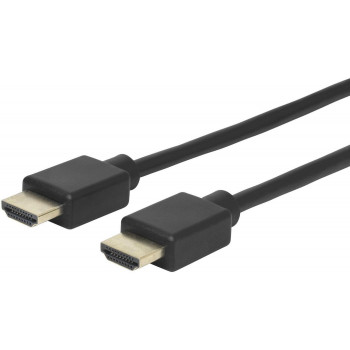 ESTUFF HDMI 1.4 High-Speed-Kabel mit Ethernet 5m 4K 3D ARC Schwarz