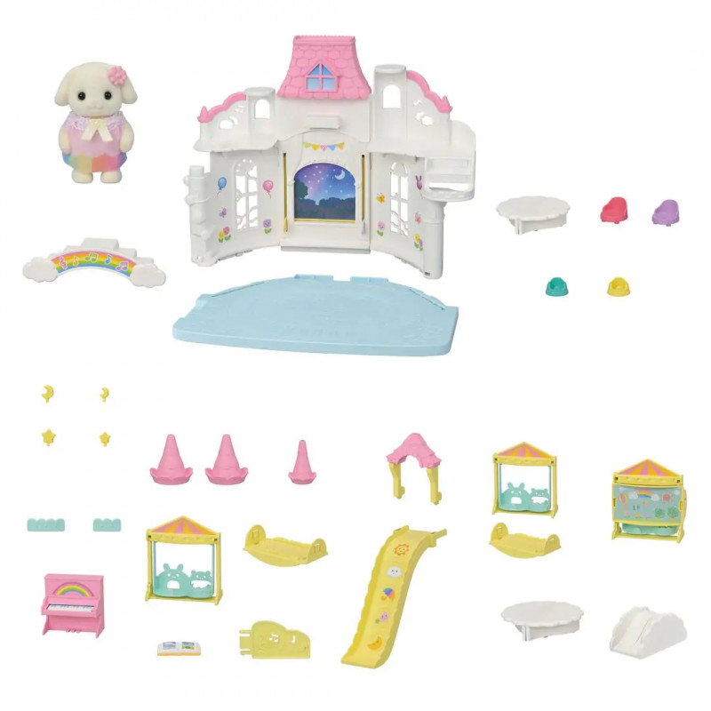 Sylvanian Families Abenteuer-Kindergarten Sonnenschloss Spielset