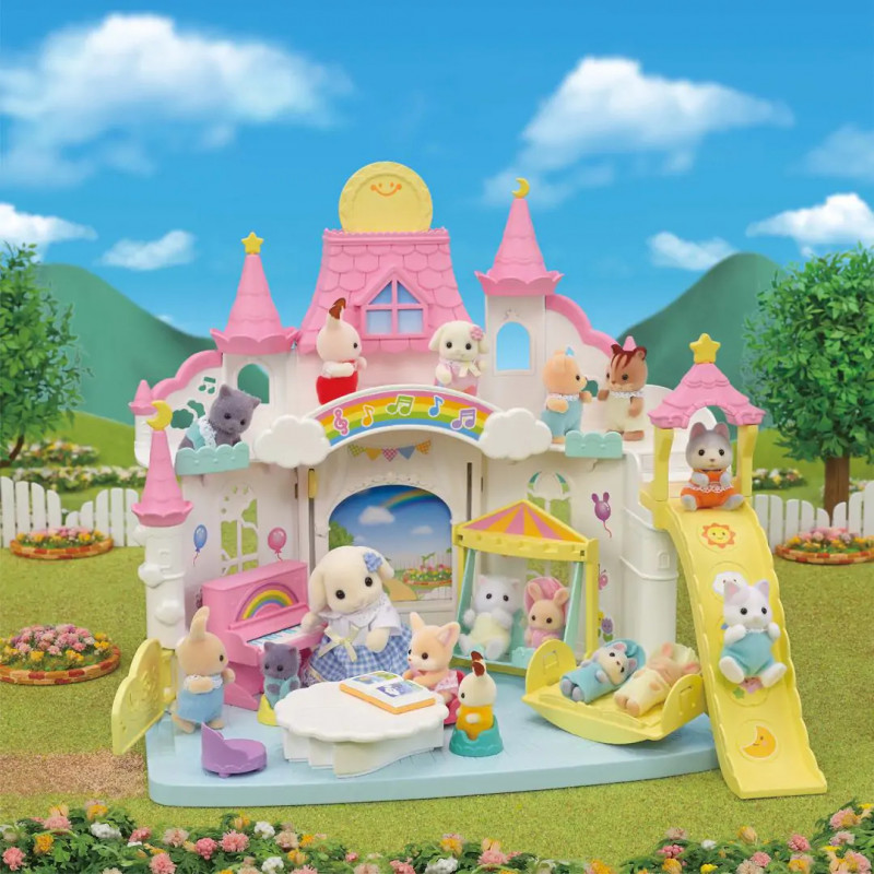 Sylvanian Families Abenteuer-Kindergarten Sonnenschloss Spielset