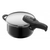 SILIT Silargan Sicomatic t-Plus Schnellkochtopf-Set 4,5L + 3,0L, 22cm, Schwarz