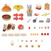Sylvanian Families Mobiler Hamburger-Stand mit Figur