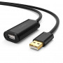 UGREEN US121 Aktives USB 2.0 Verlängerungskabel 5m Schwarz