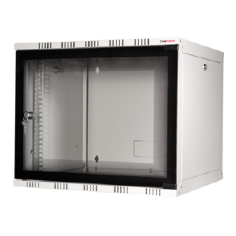 Logilink 19 Zoll Wandgehäuse SOHO Box 6U 540*550, Flatpack, grau