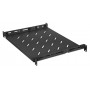 Intellinet Rack - Regal - mit variablen Schienen, feste Montage - Schwarz, RAL 9004 - 1U - 48,3 cm (19)