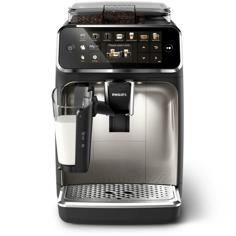 Philips Kaffeevollautomat EP5447/90 / Series 5400 Silber/Schwarz