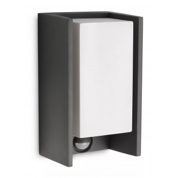 Philips myGarden IR ES Wandleuchte Bridge 42W Bewegungsmelder Anthrazit