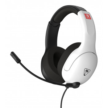 Turtle Beach Airlite Fit Headset NS Schwarz & Weiß - Kabelgebundenes Over-Ear-Gaming-Headset mit Flip-to-Mute-Mikrofon