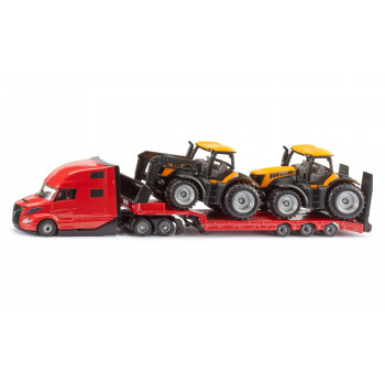 SIKU 1785 SUPER Volvo LKW mit JCB Traktoren