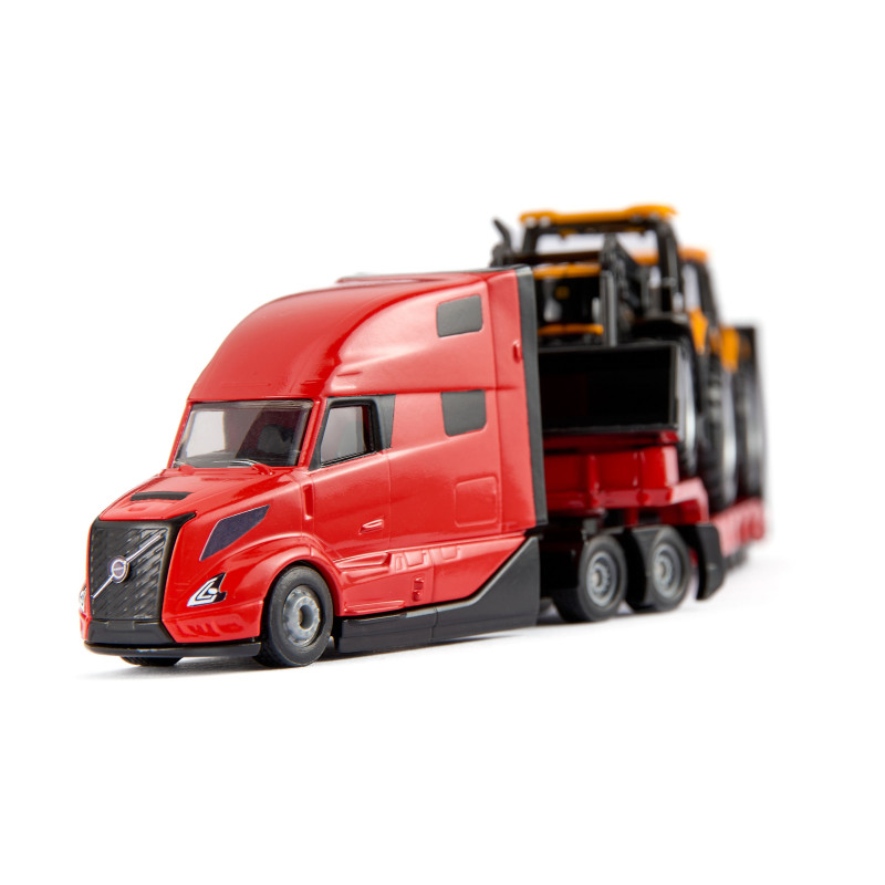 SIKU 1785 SUPER Volvo LKW mit JCB Traktoren