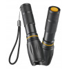 Hama W200 2-in-1 LED-Taschenlampe, 200 lm, Zoom-Fokus, 3 Modi, Schwarz