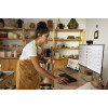 HP 350 Kompakte kabellose Multi-Device-Tastatur Schwarz 692S8AA#ABF