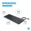 HP 150 Kabelgebundene Tastatur NL (664R5AA#ABH)